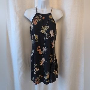Super comfortable and feminine one size fits all floral mini dress
